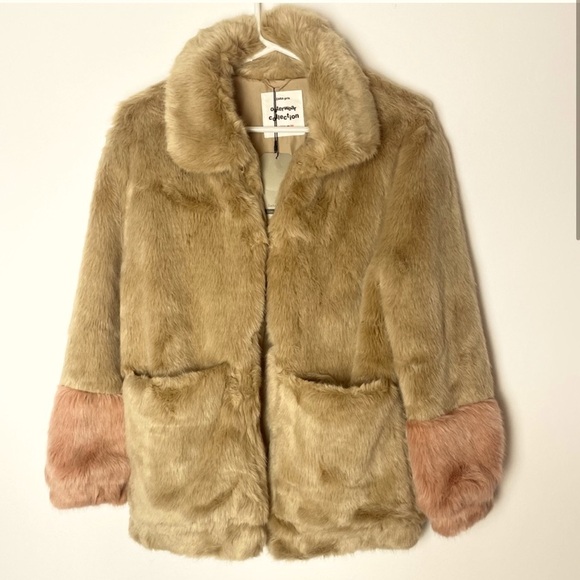Zara kids faux fur jacket - Picture 1 of 3